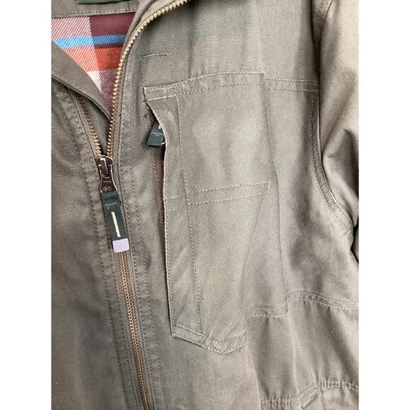 Prana Men's Full-Zip Rawkus Jacket Utility Workwear Outdoor Olive Green Size XL - Picture 5 of 13